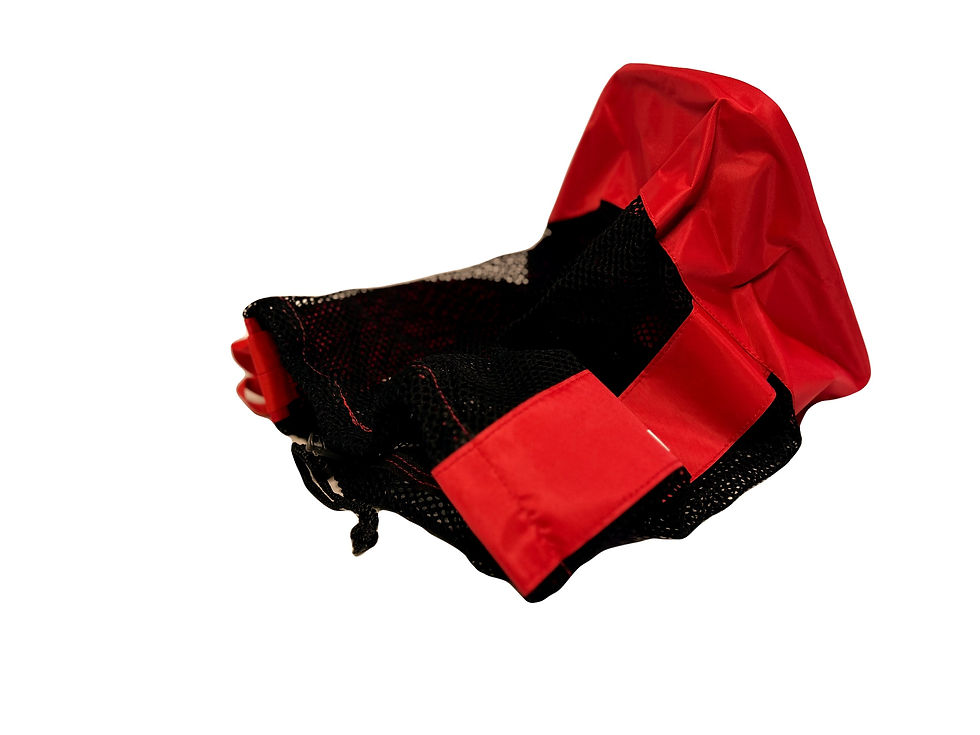 Thumbnail: Small Nylon & Mesh Ball Carry Bag