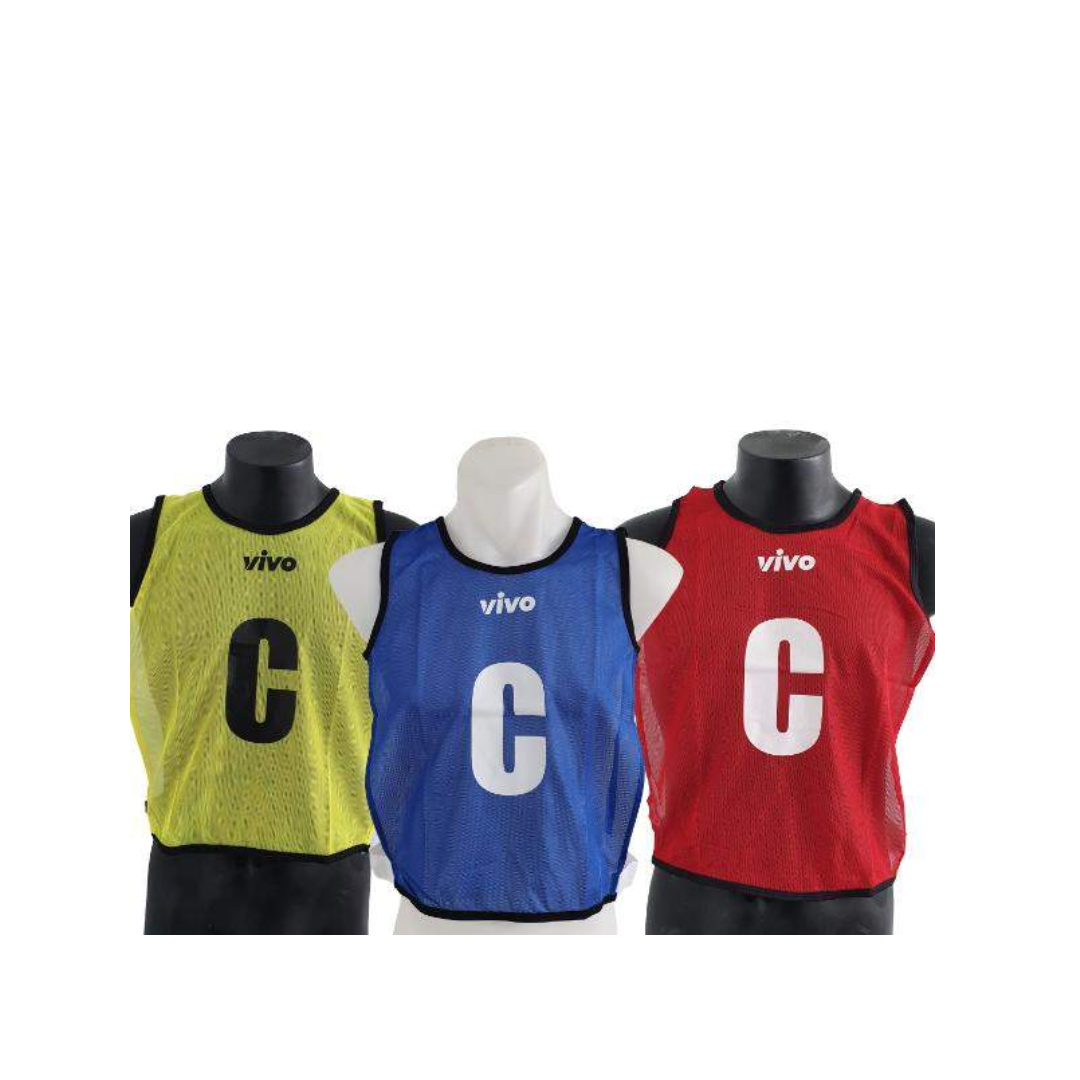 Netball Bibs - Set of 7 [Youth/Adult Sizes]