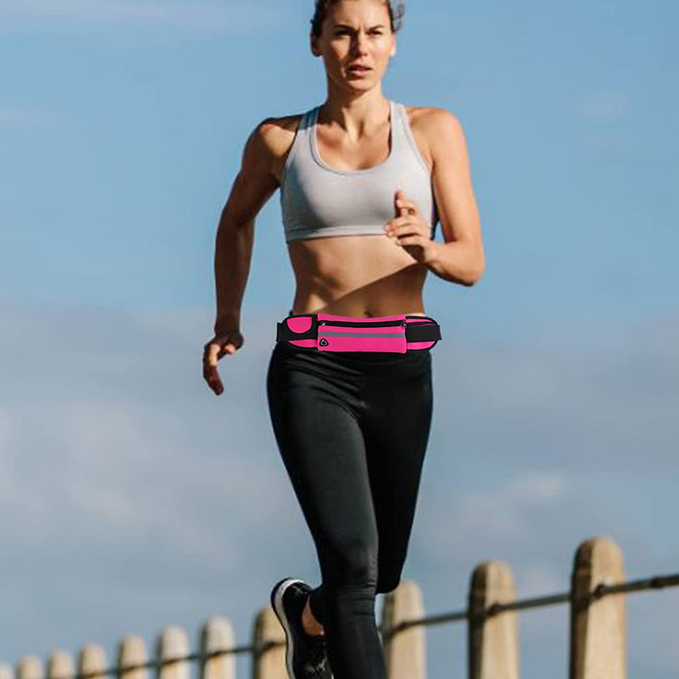 Thumbnail: 1 Sport Waterproof Waist Bag with a Water Bottle holder