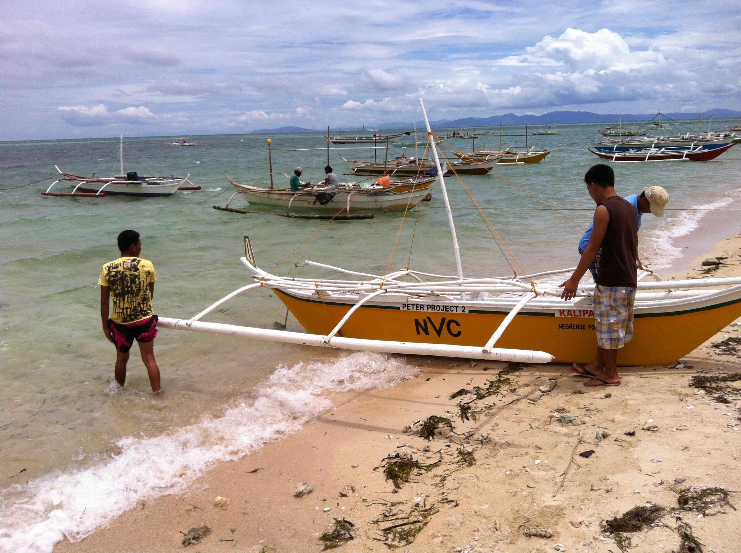 Fishing industry pre cyclone Yolanda