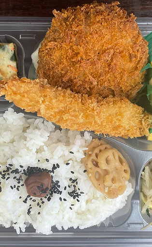メンチカツ弁当