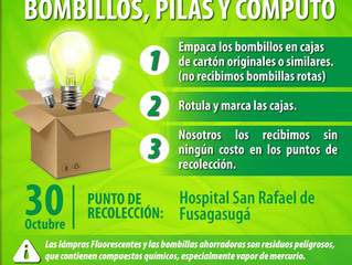 Hospital de Fusagasugá participa en campaña pos-consumo