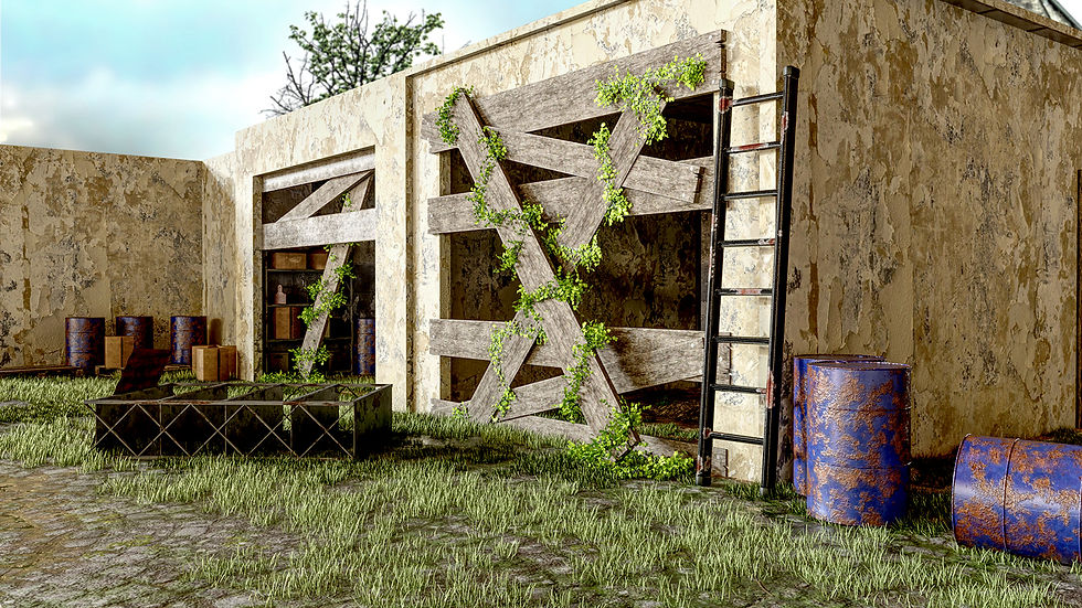 Thumbnail: Abandoned House Garage