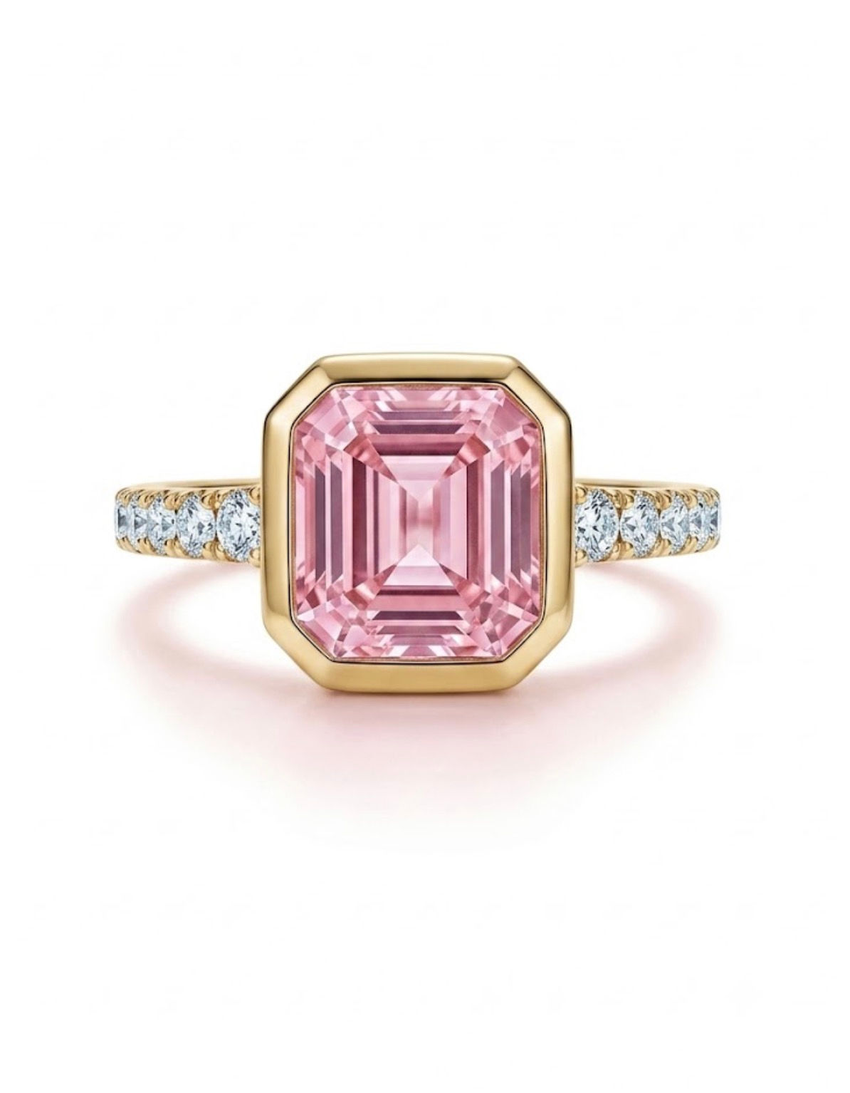 Blush Cushion Ring