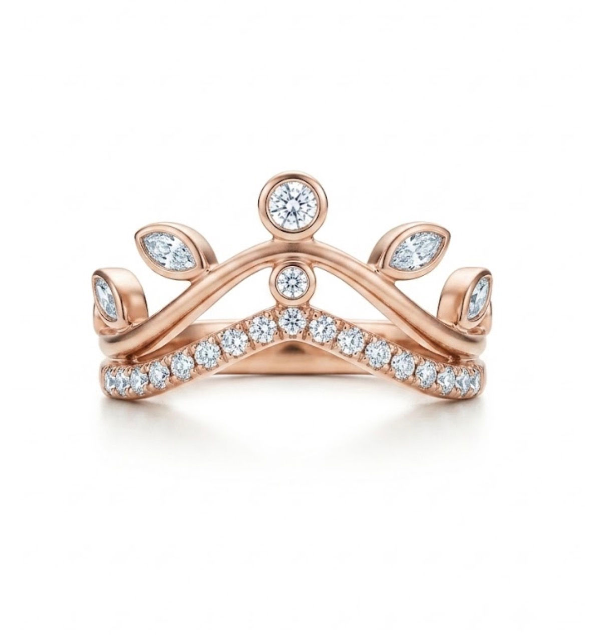 Folia Verdant Vine Contour Ring