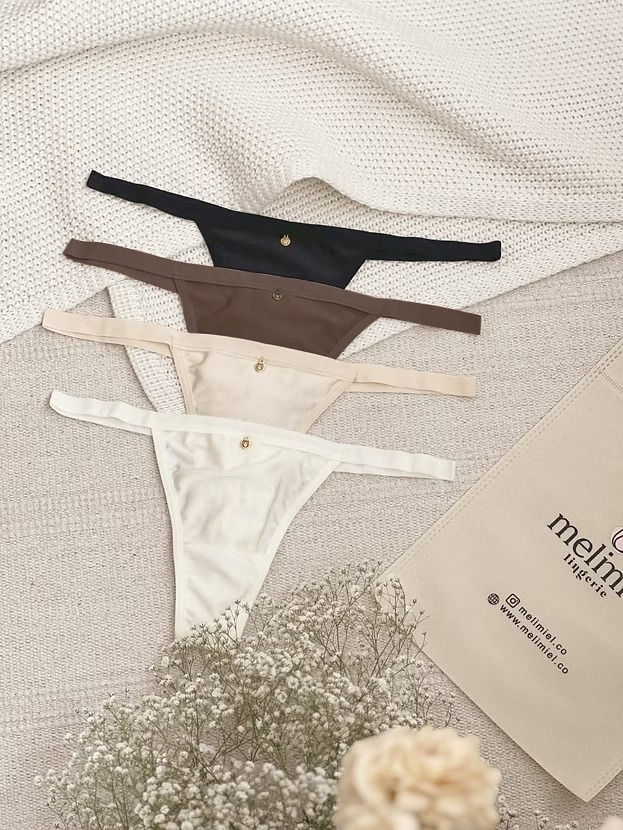 Panty Invisible Lycra set x4