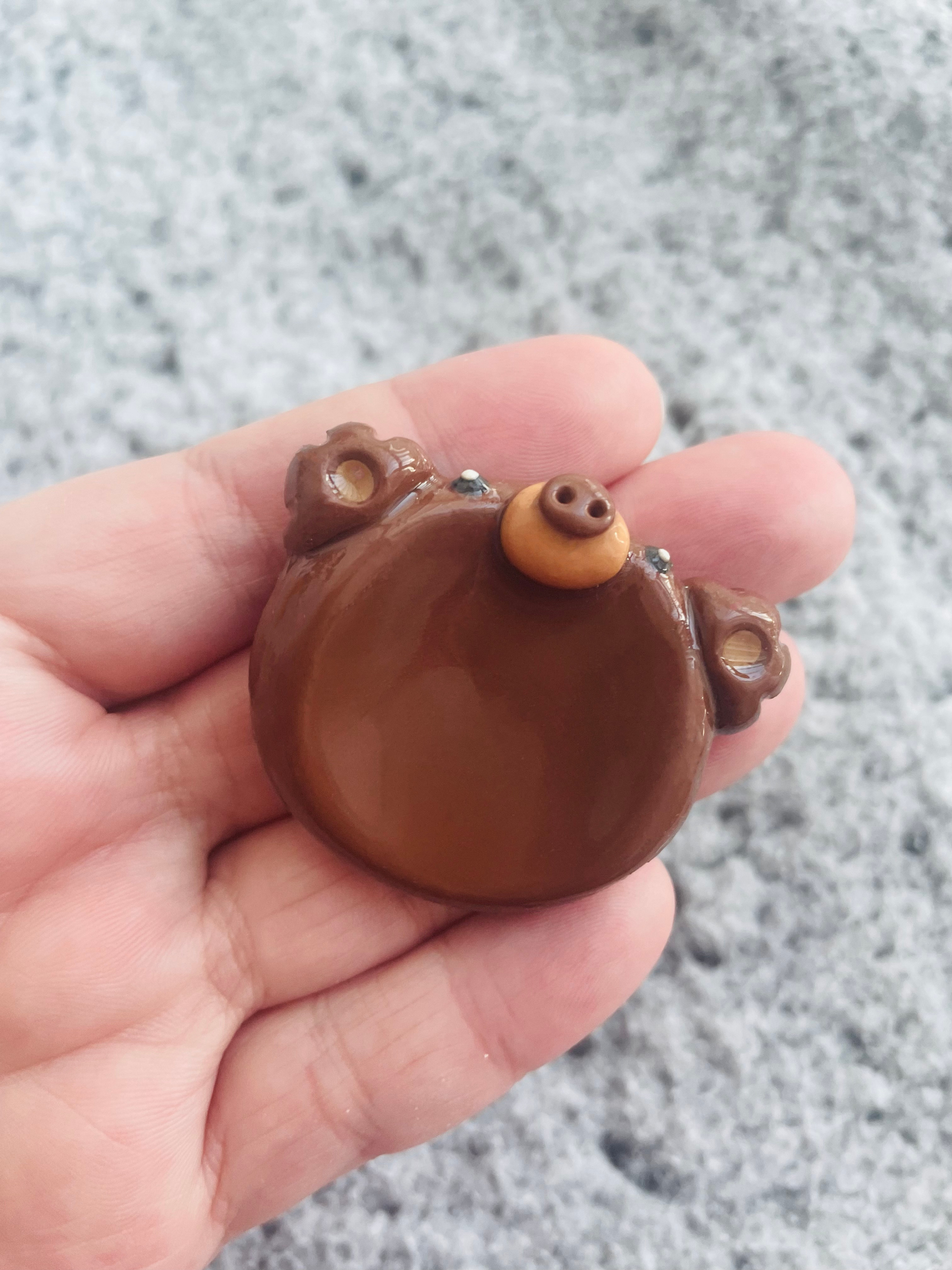 Nola Bear Pocket Friend Worry Stone
