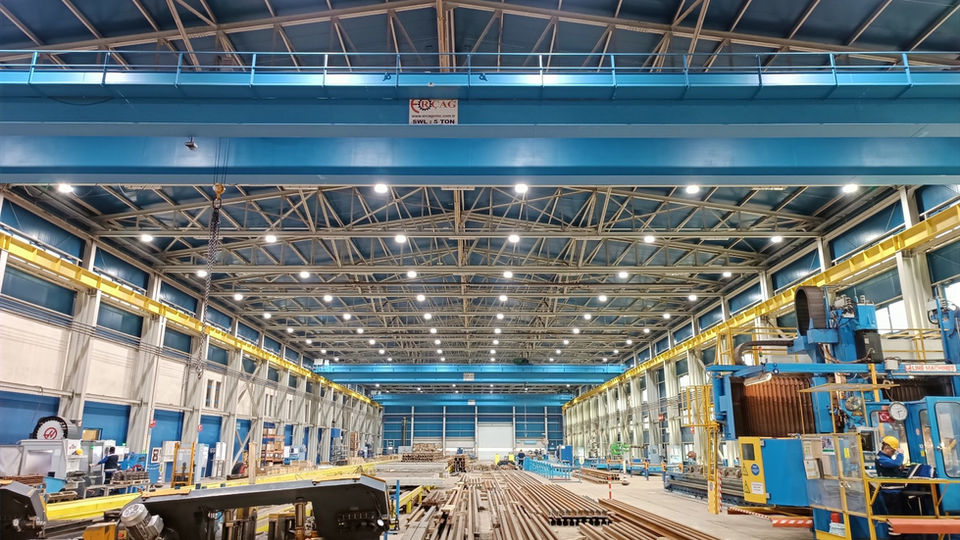 LED Fabrika Aydınlatma ve GES Projesi