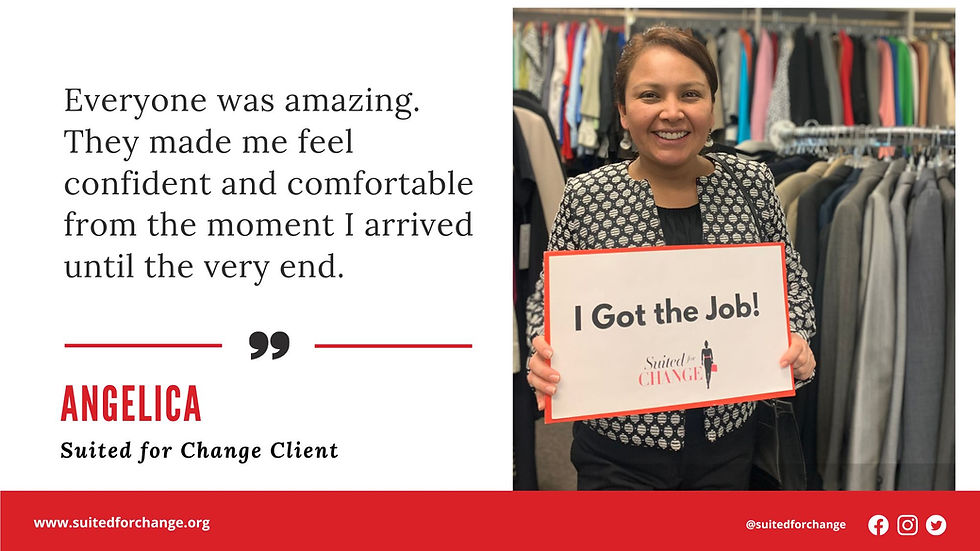 Angelica's Inspiring Story: From Workshops to Wardrobe