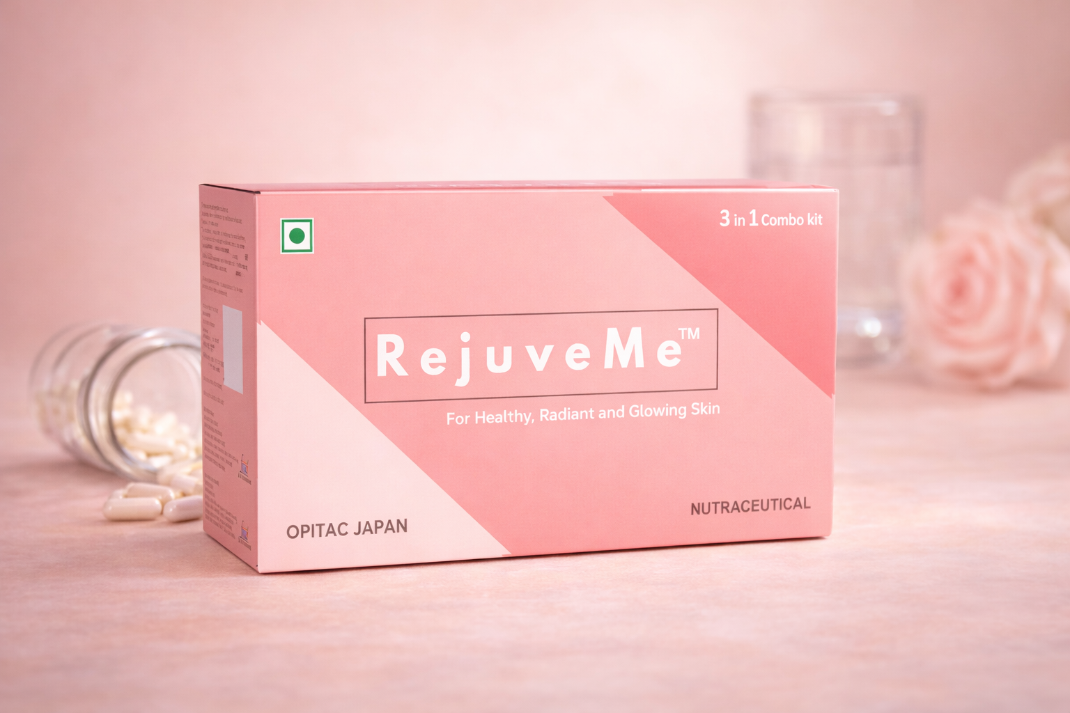 RejuveMe – Glutathione Skin Brightening & Detox Supplement Kit | Japanese OPITAC