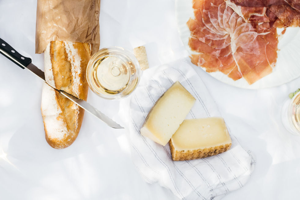 Bread, Cheese, Prosciutto