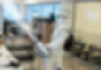 Corona spraying in office floor.jpg