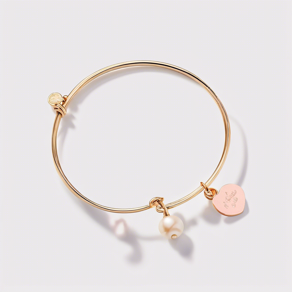 Charm Bangle Bracelet