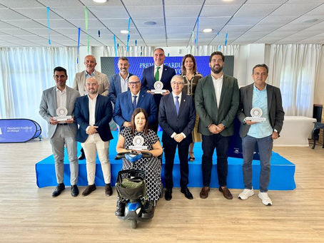 Amivel Reyes Gutiérrez, galardonado por la Diputación de Málaga con el Premio Cardumen a la Superación