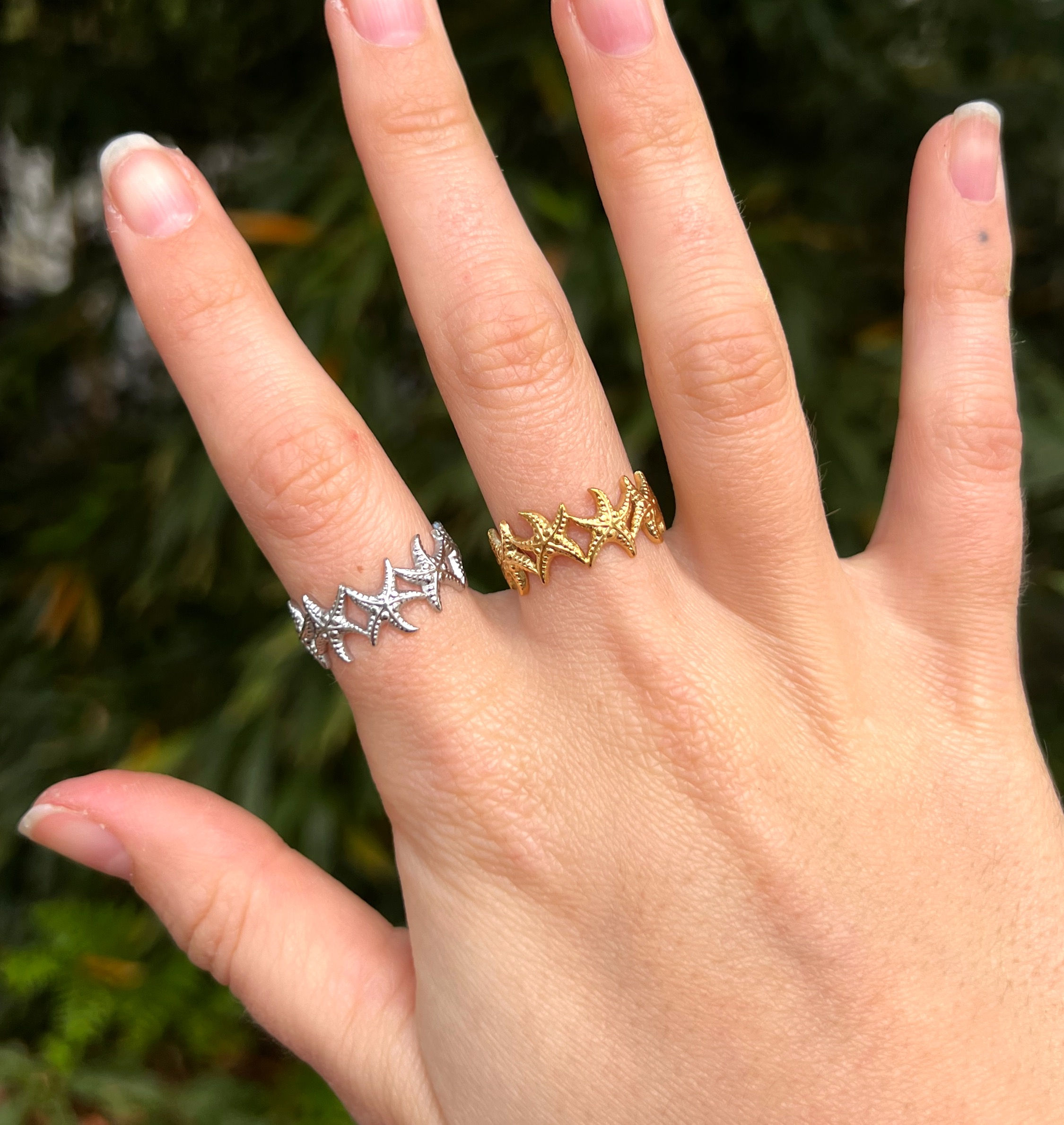 Dancing Starfish Ring 