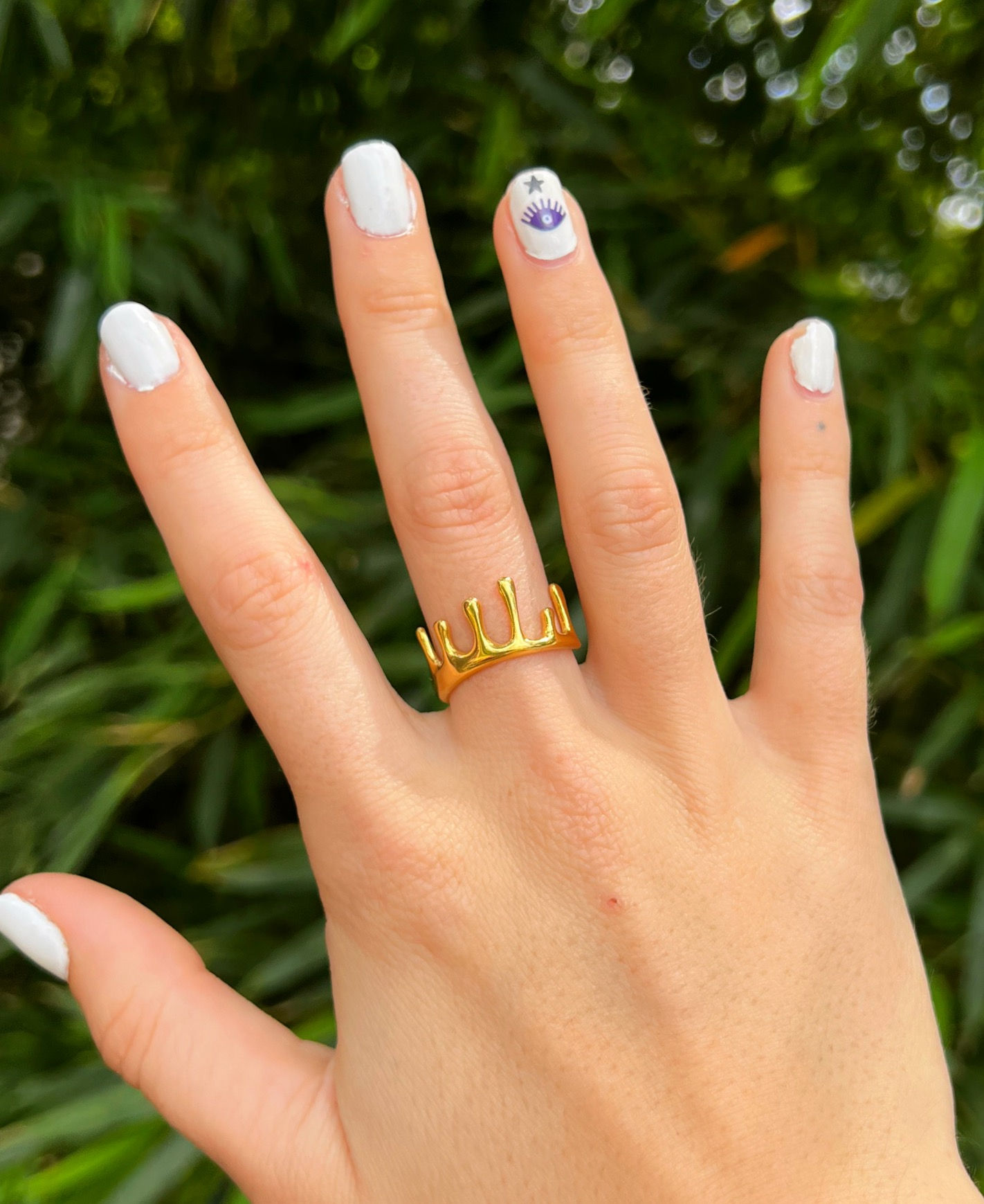 Dripping in Gold Ring