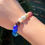 Thumbnail: Rainbow Recycled Glass Bracelet