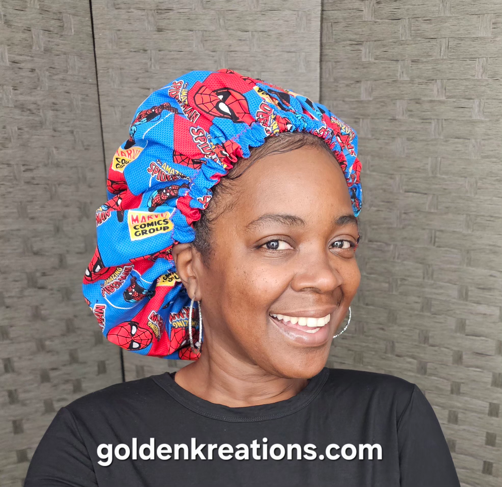 SPIDER MAN BONNET "Large Size"