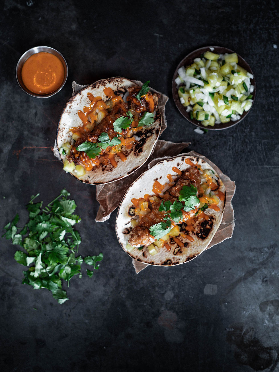Tacos de Pollo Frito image