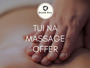 Tui Na Therapeutic Massage - Limited Time Offer