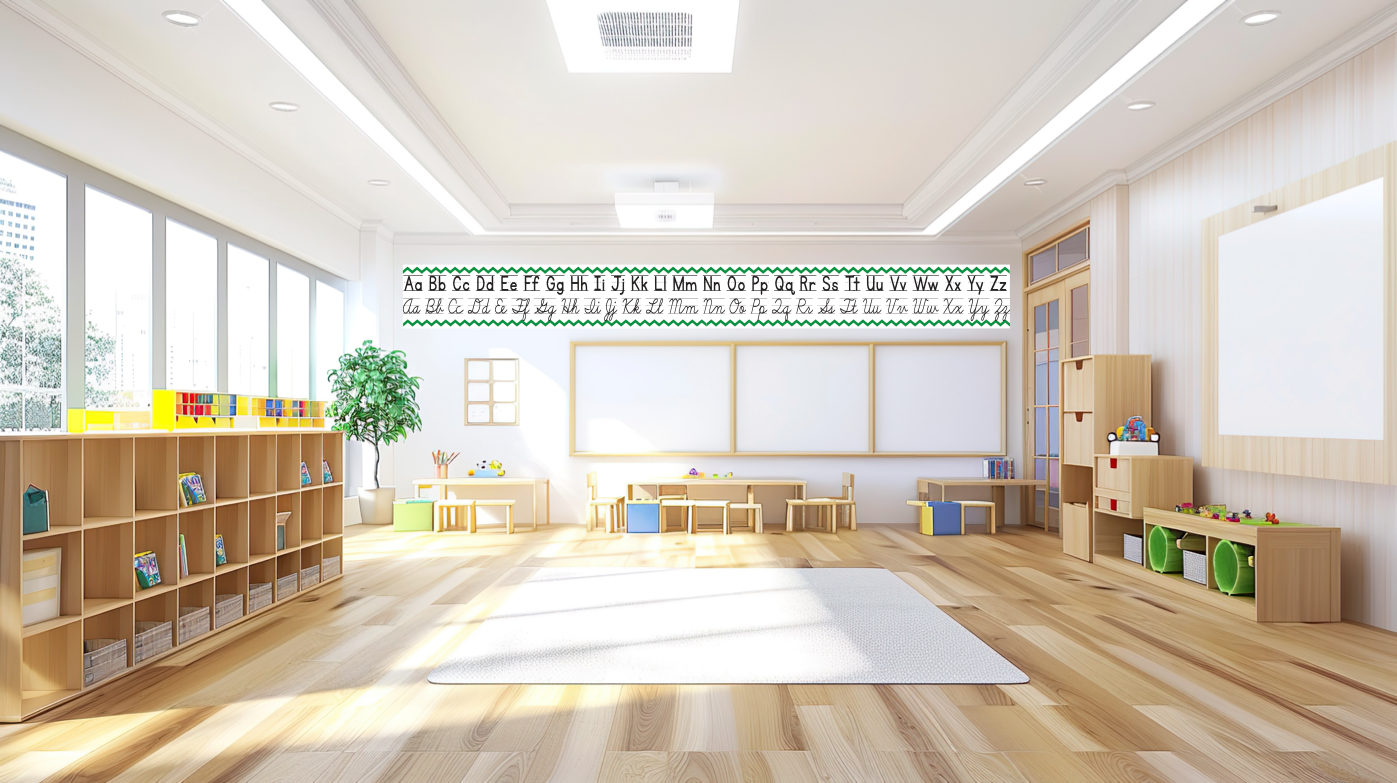 Ric Rac  Alphabet Banner