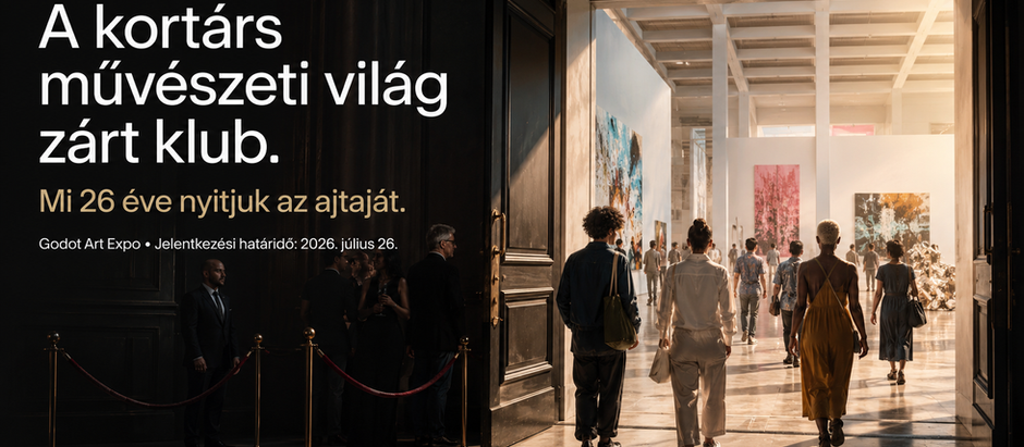 A kortárs művészeti világ zárt klub. A Godot 26 éve nyitja az ajtaját.
