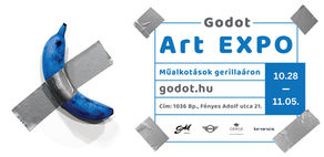 ​MEGHOSSZABBÍTVA  november 5-ig Godot Art Expo -  Műalkotások gerillaáron