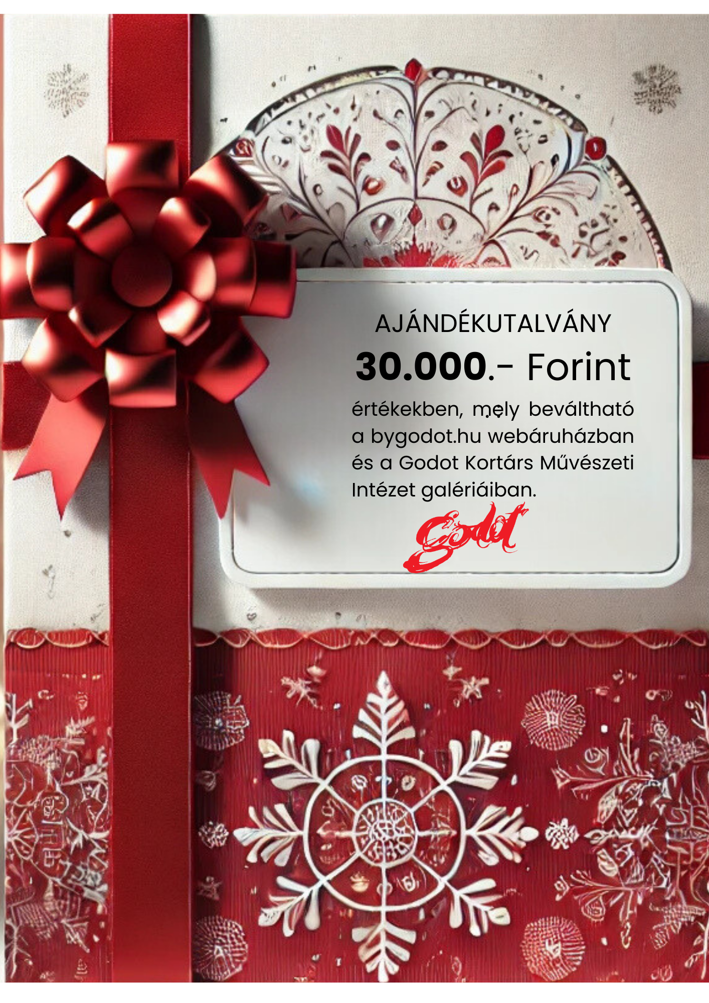 AJÁNDÉKUTALVÁNY 30.000 Ft