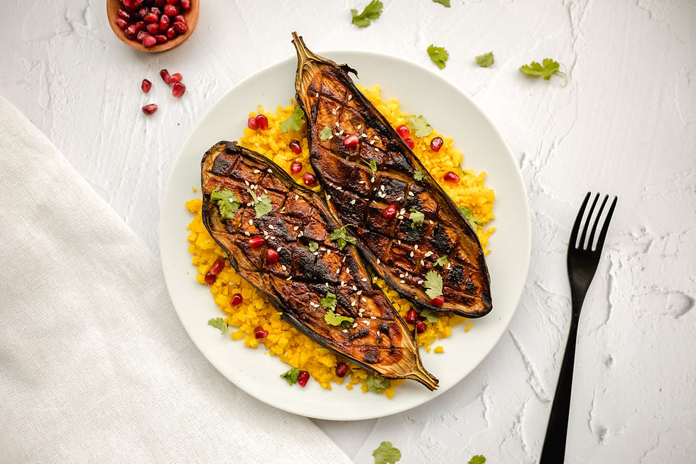 Miso-Glazed Aubergine