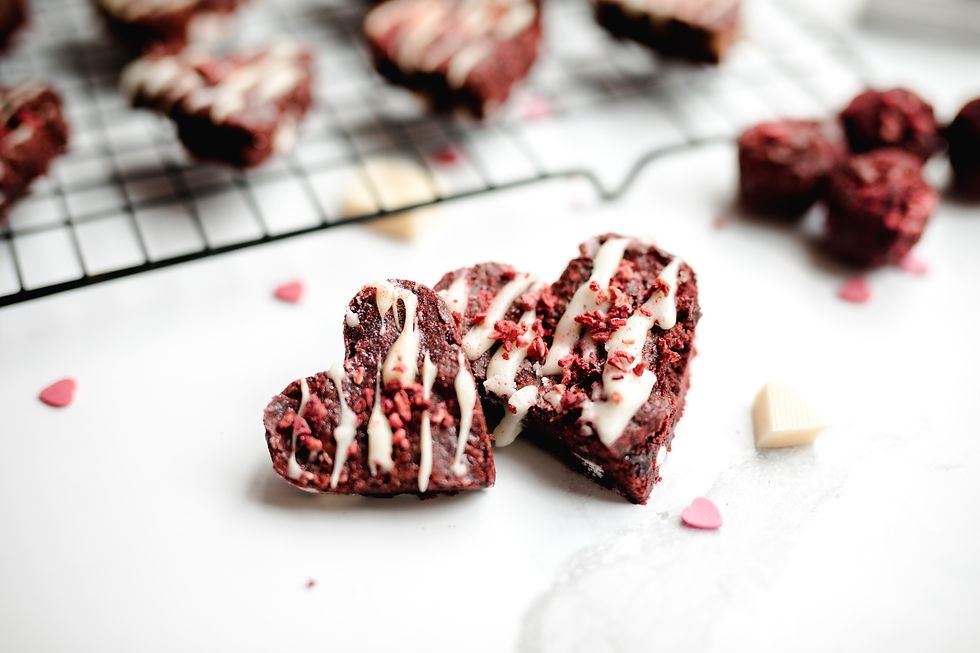 Vegan Red Velvet Brownies