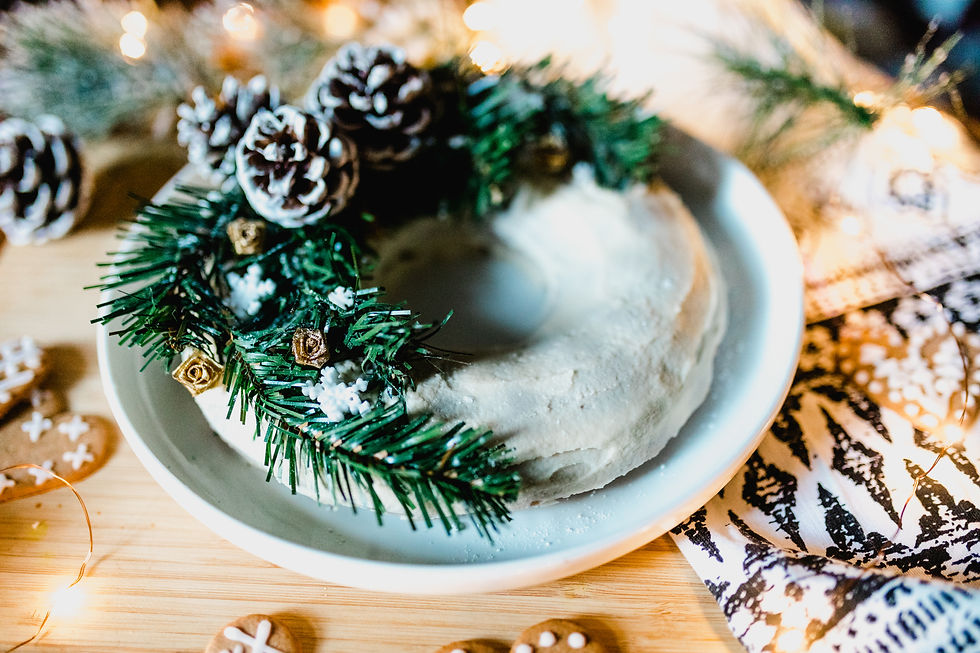 Vegan Gingerbread Bundt Cake