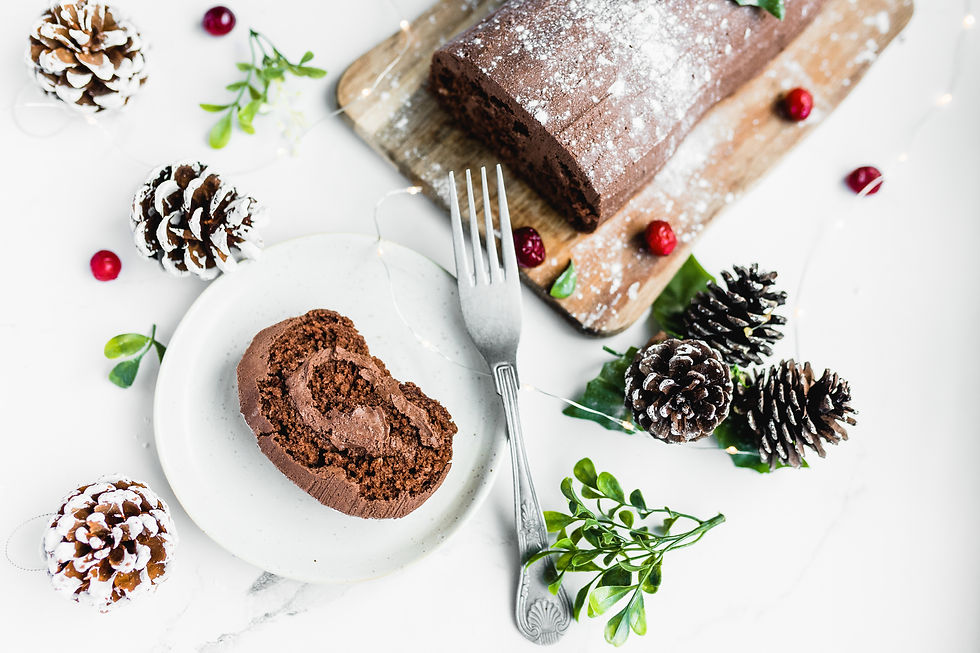Vegan Yule Log