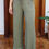 Miniatura: Calça Wide Leg Mesclada