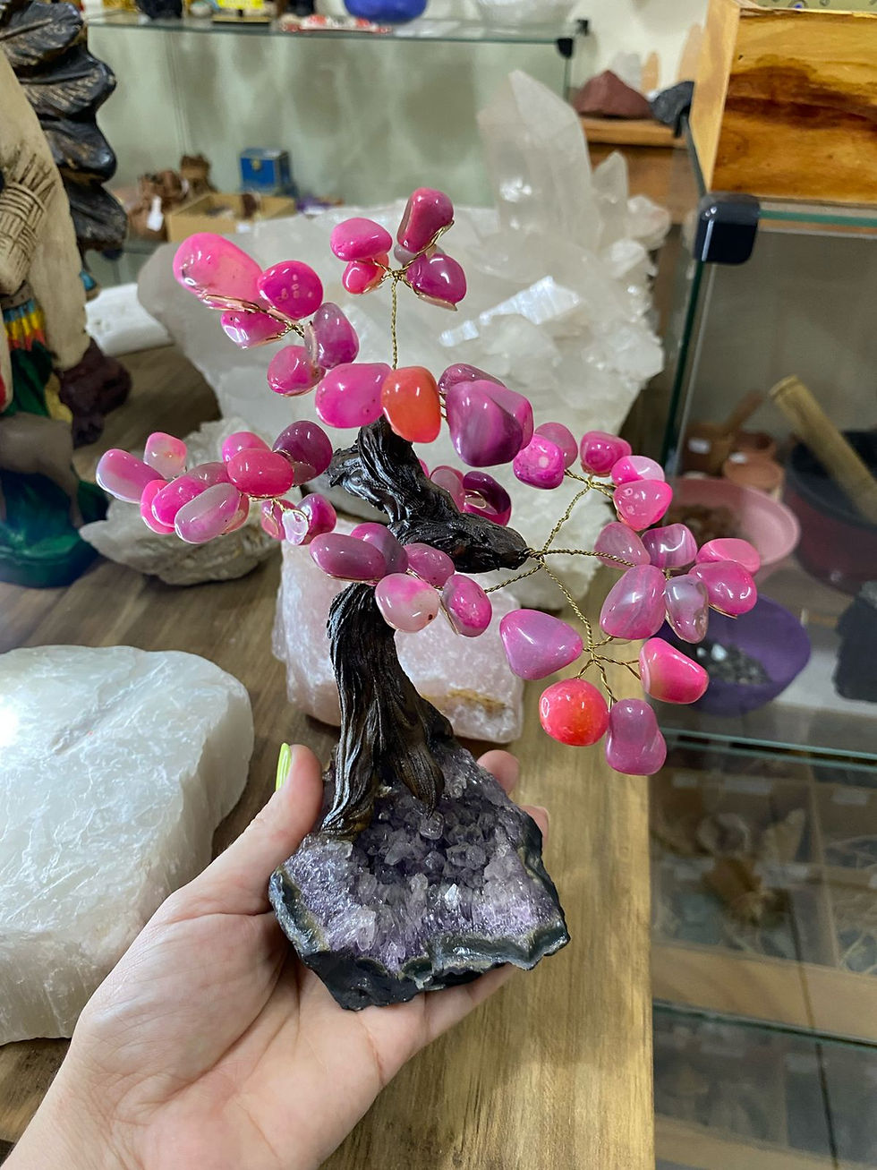 Miniatura: Árvore de Ágata Rosa