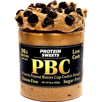 PBC - Protein Peanut Butter Cookie Dough (98g Protein, Sugar-Free, Gluten-Free)