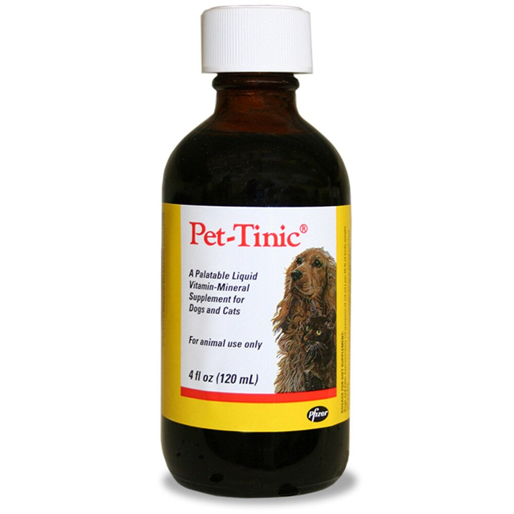 Pet-Tinic Liquid Vitamin-Mineral Supplement - 4 oz