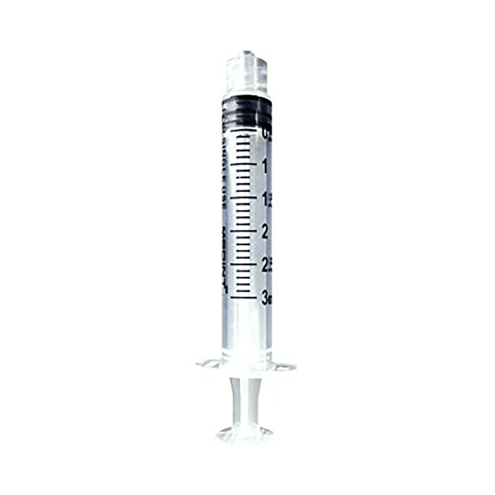 3mL Luer-Lock Syringe - Single unit