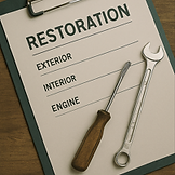 Restaurierungs liste