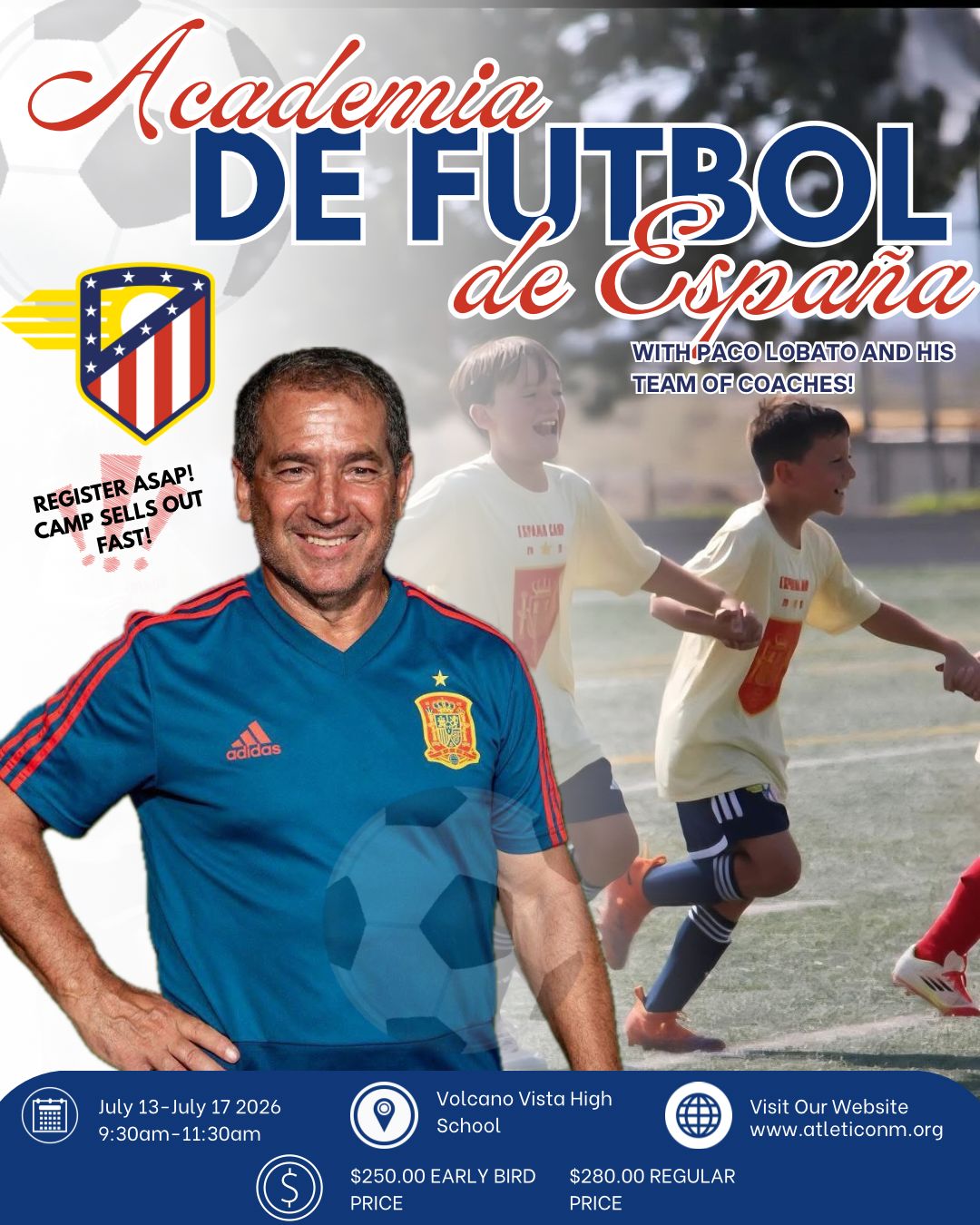 Atletico New Mexico FC Soccer Camps