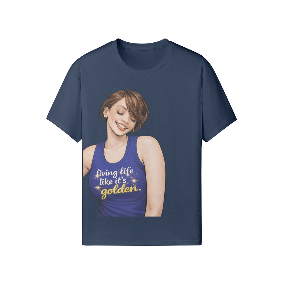 Thumbnail: Golden Life_LightSkin_BlueTee