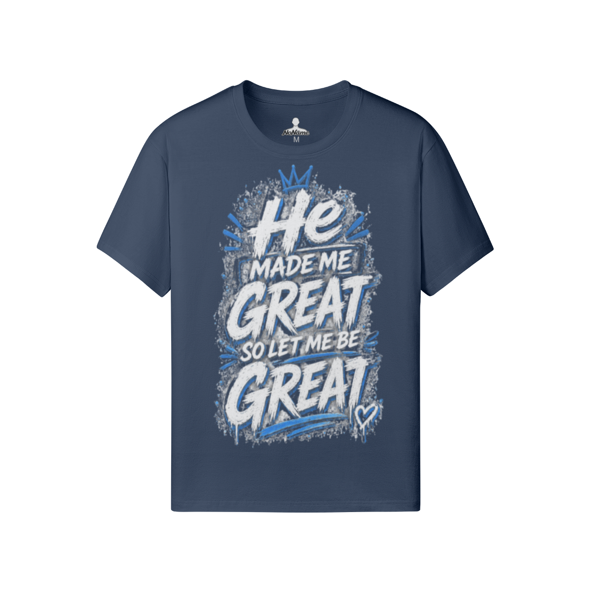 HeMadeMeGreat(BlueWhite)_Unisex Tee