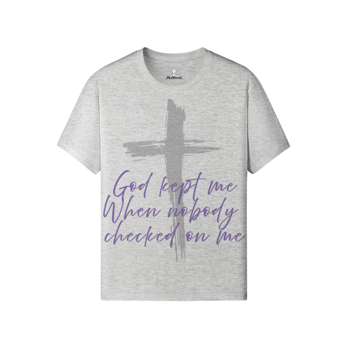 GodKeptMe_Womens (Purple) Classic Fit Tee