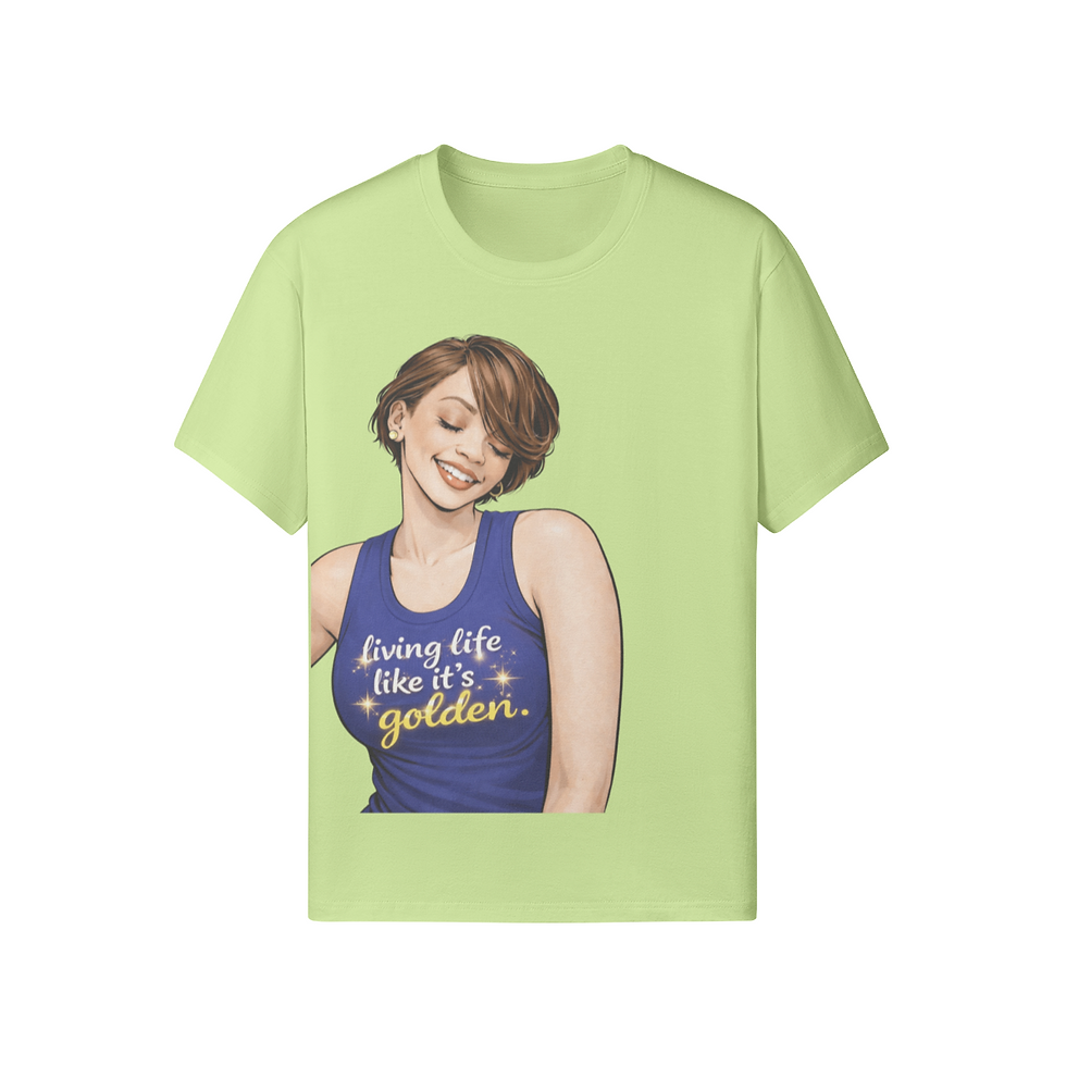 Thumbnail: Golden Life_LightSkin_BlueTee