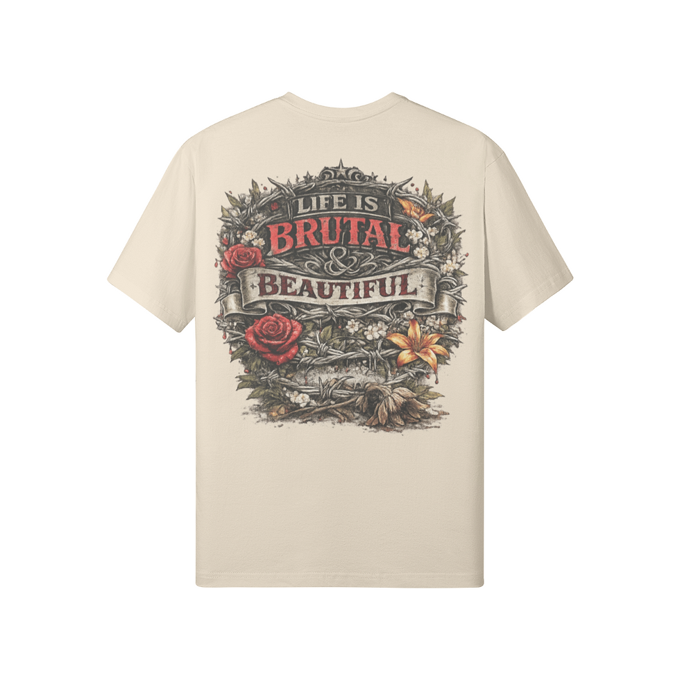 Thumbnail: LifeIsBrutal&Beautiful_Unisex Tee
