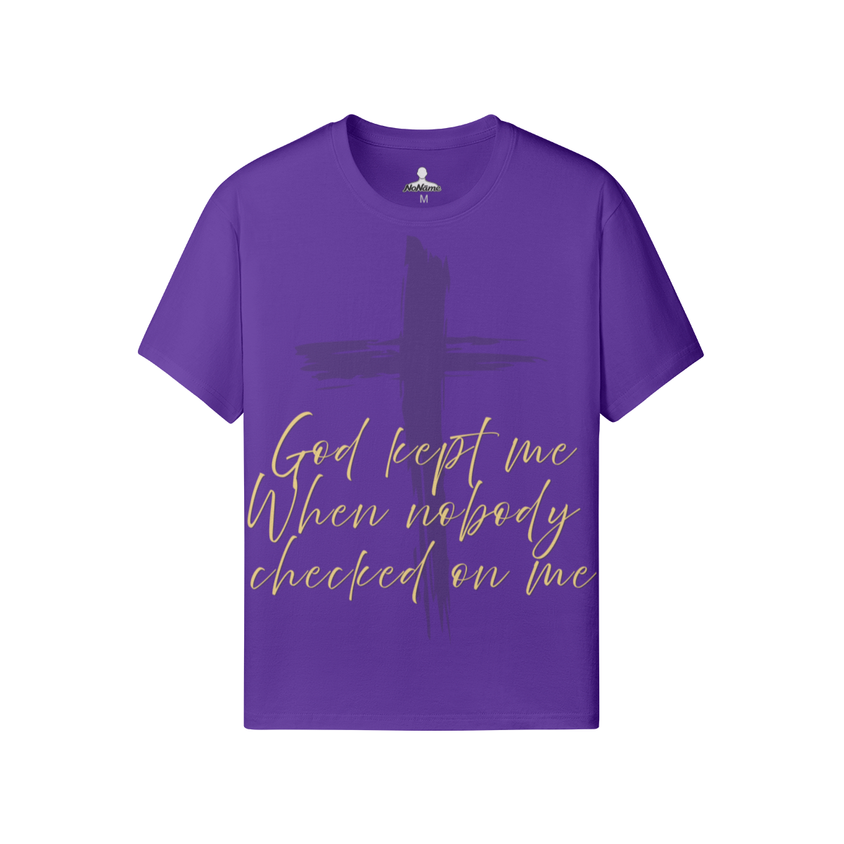 GodKeptMe_Womens (Yellow) Classic Fit Tee