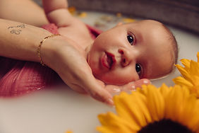 photographe naissance bain fleurs 67 strasbourg Alsace