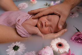 photographe naissance bain fleurs 67 strasbourg Alsace