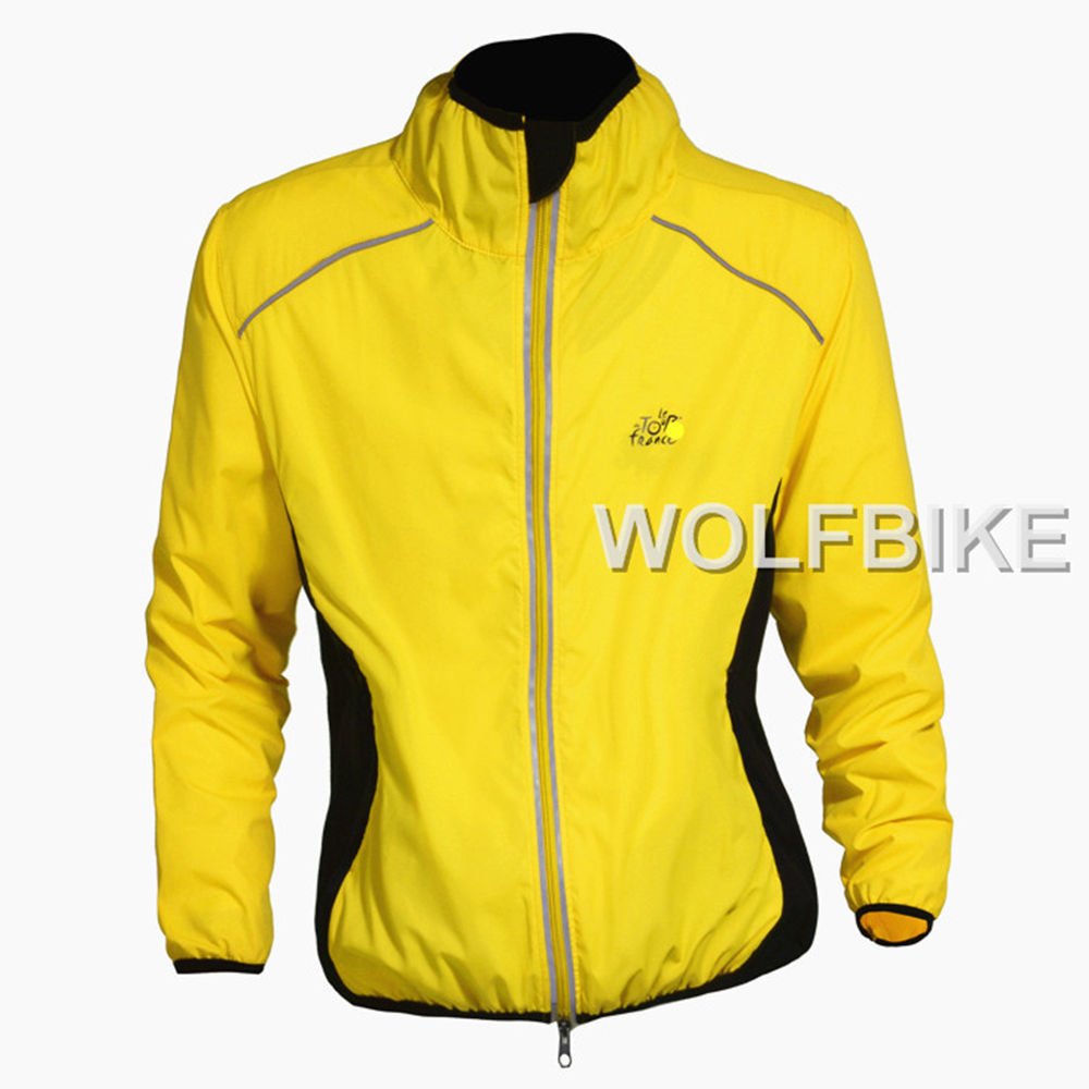 Chaqueta de ciclismo rompe viento