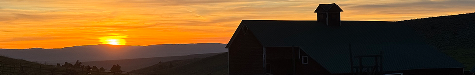 Montana RanchSunset Photograph