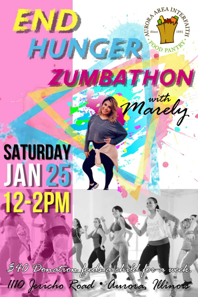Zumbathon End Hunger Zumbathon Supporting Aurora Area Interfaith